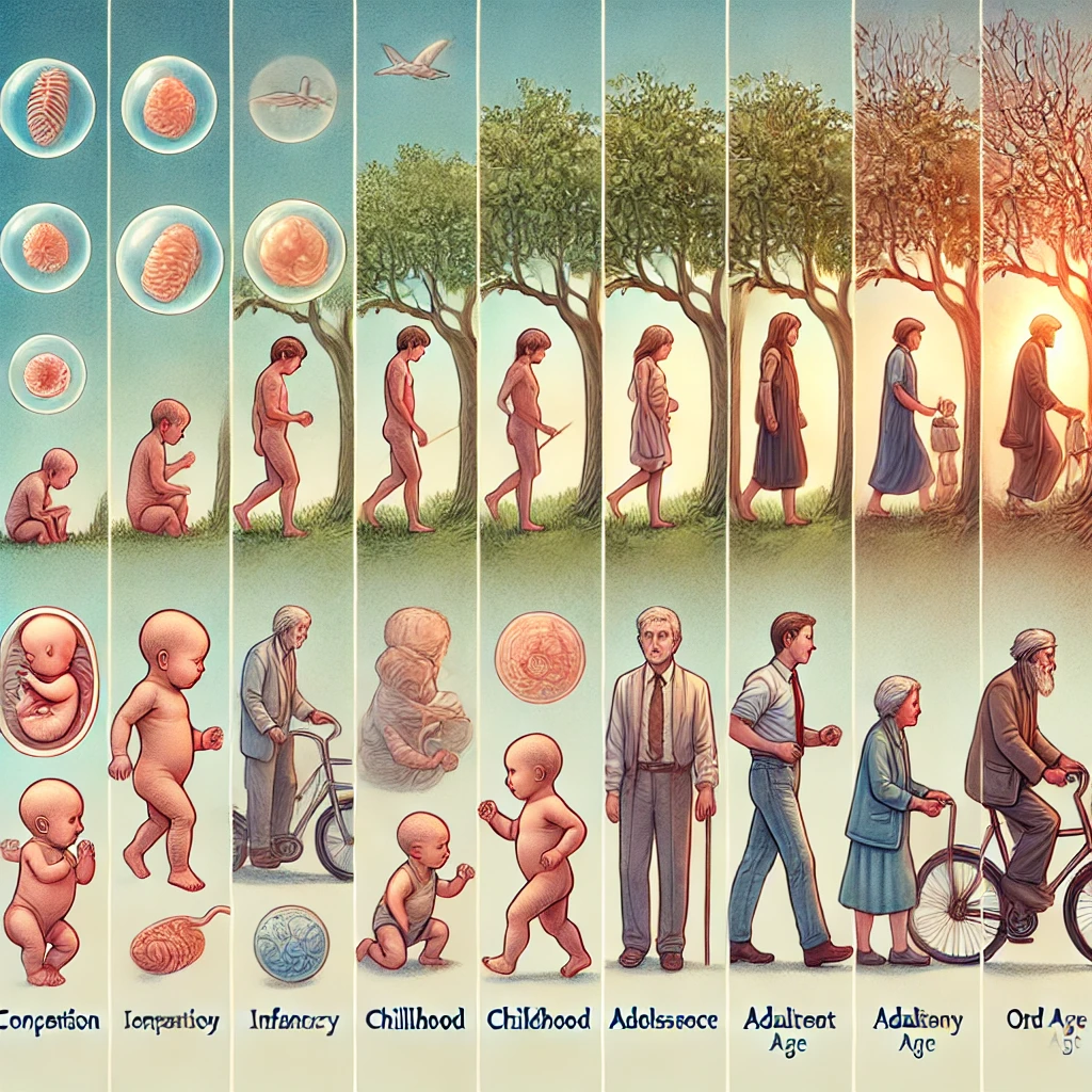 Ilustrasi Foto Dimensi Biologis: Asal Usul dan Pertumbuhan